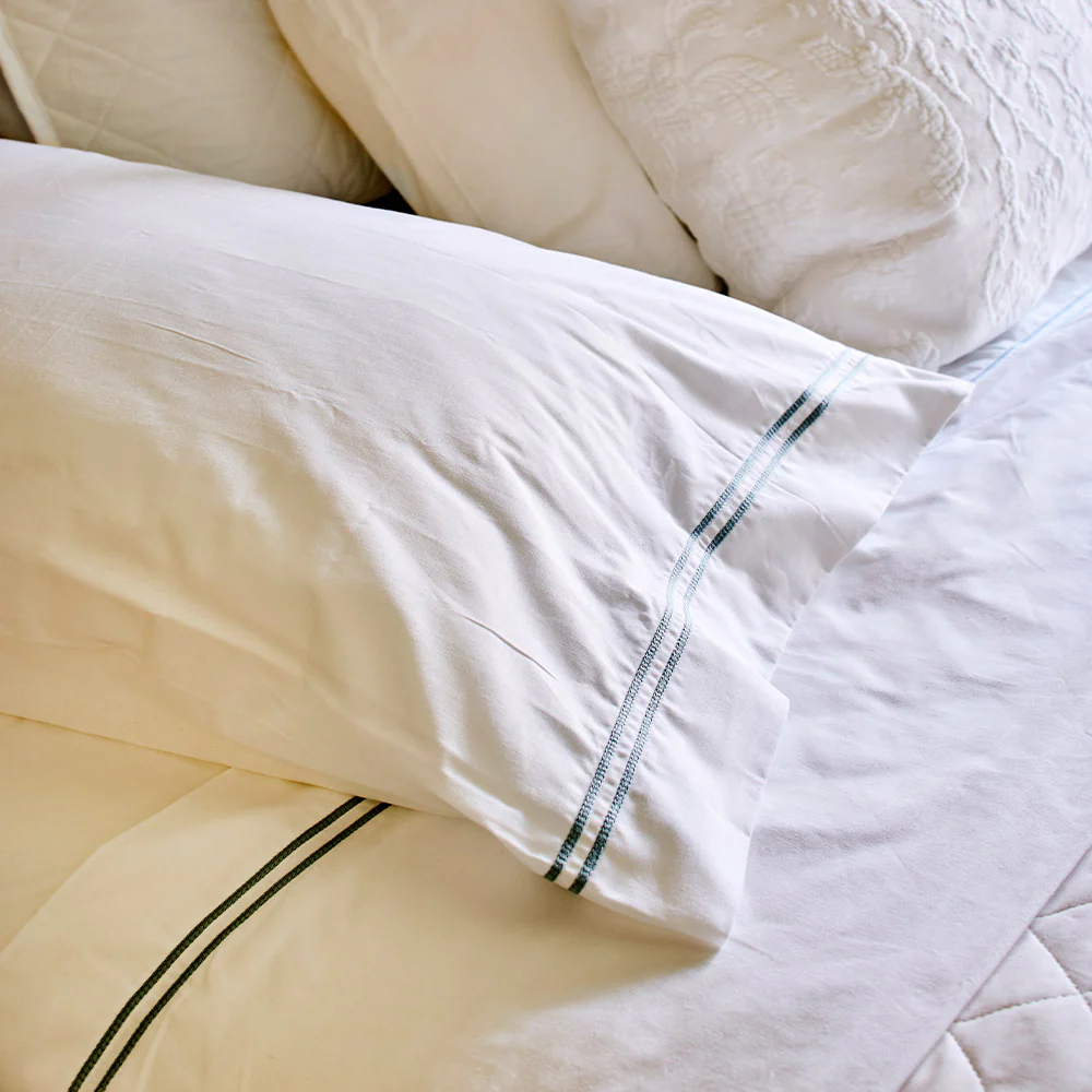 Ella Embroidered Flat Sheet - Image 4