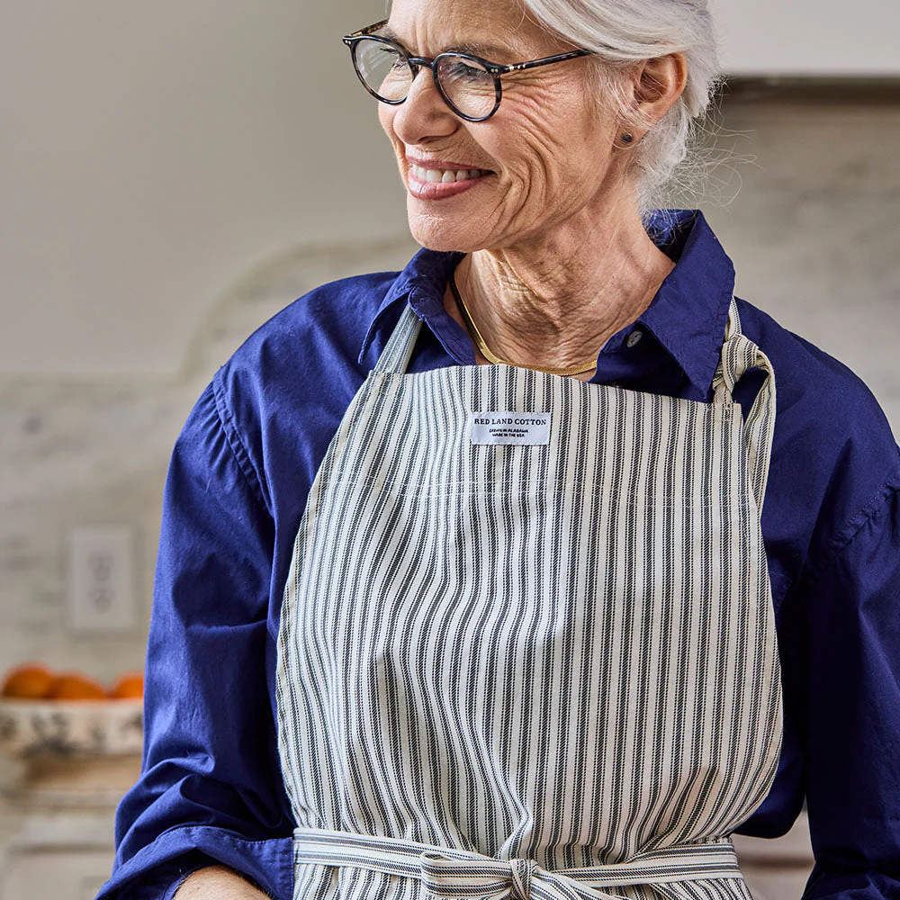 Ticking Stripe Apron - Image 6